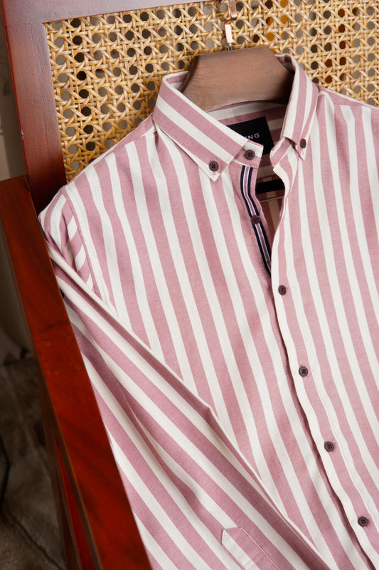 Rose Bold Stripe Shirt