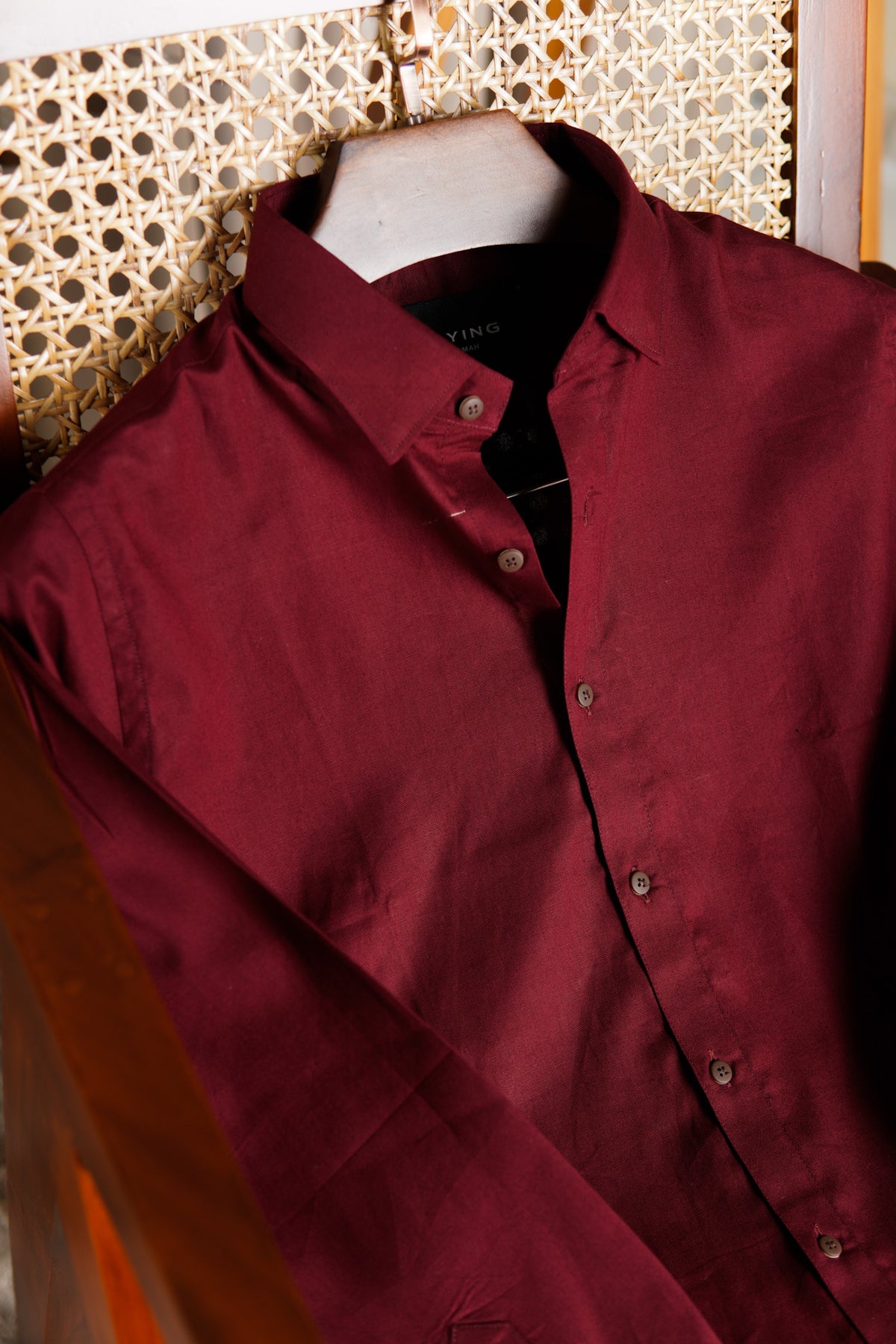 Burgundy Essential Shirt