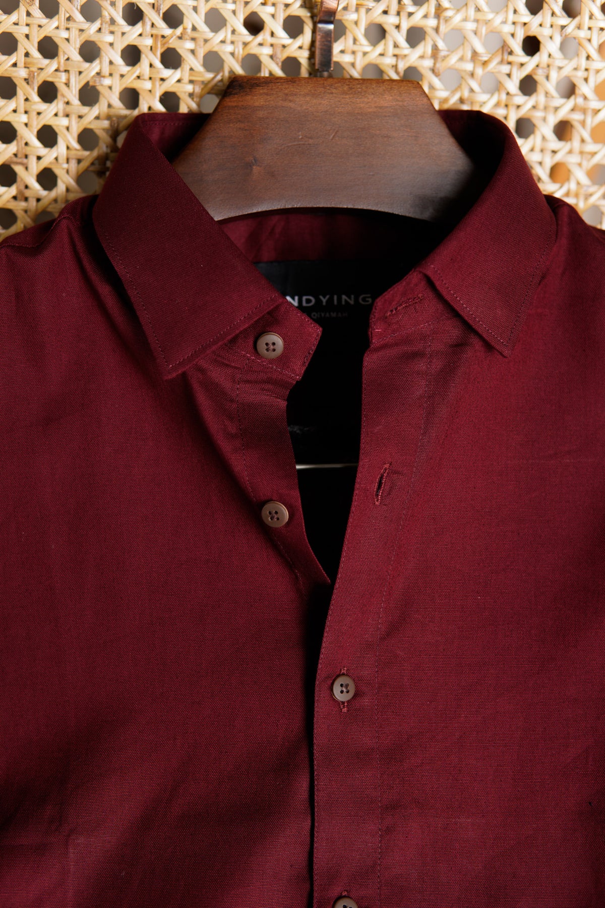 Burgundy Essential Shirt