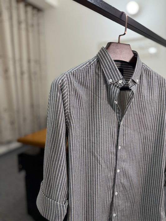 Ashmark Stripe Full Sleeve Shirt