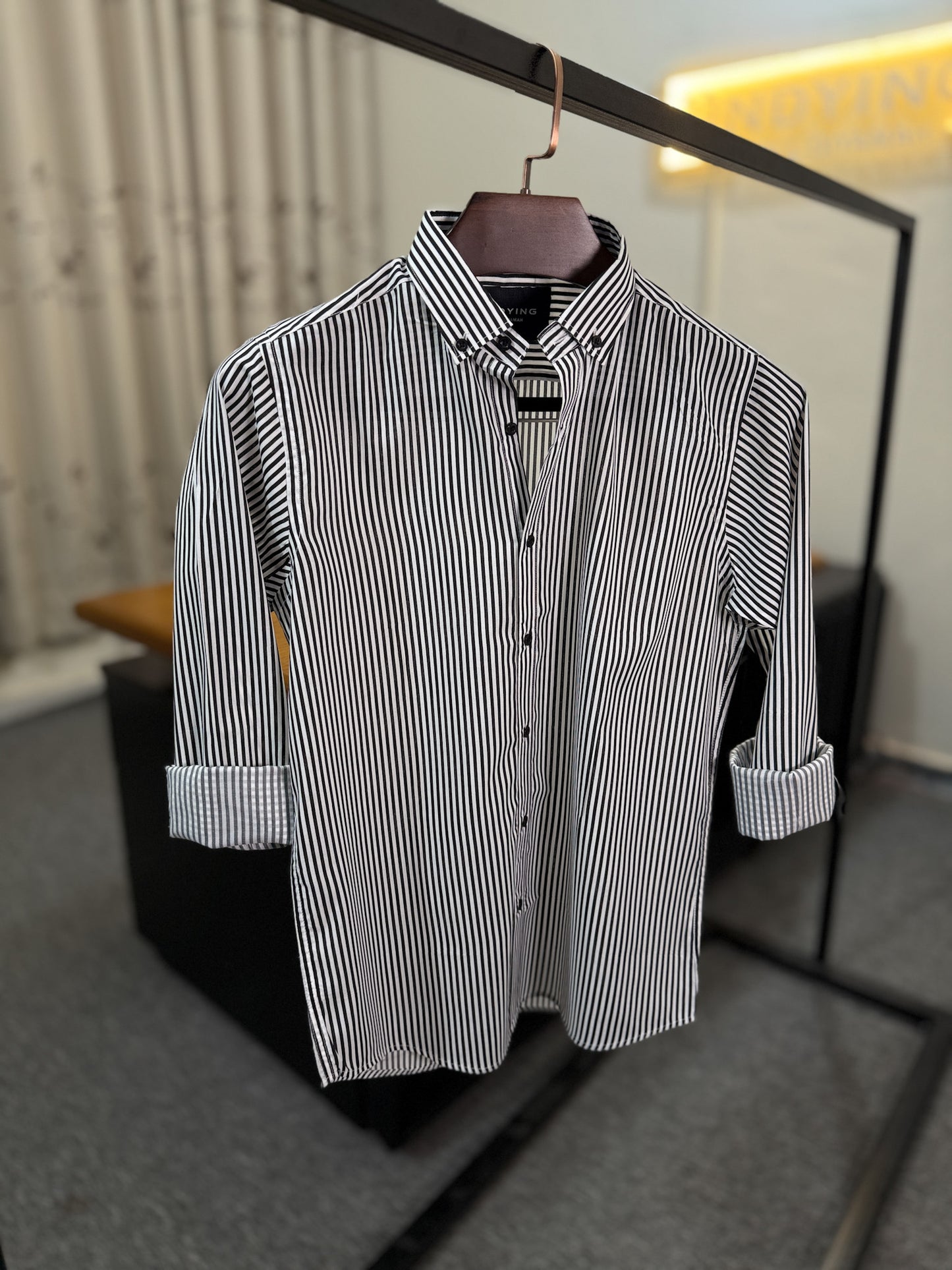 Stripe Shirt - Black