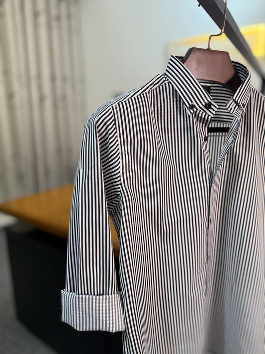Stripe Shirt - Black