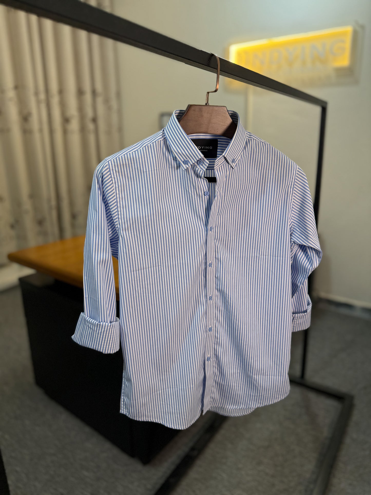 Stripe Shirt - Sky Blue