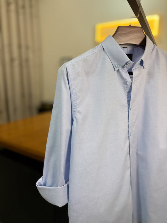 Oxford Shirt - Sky Blue