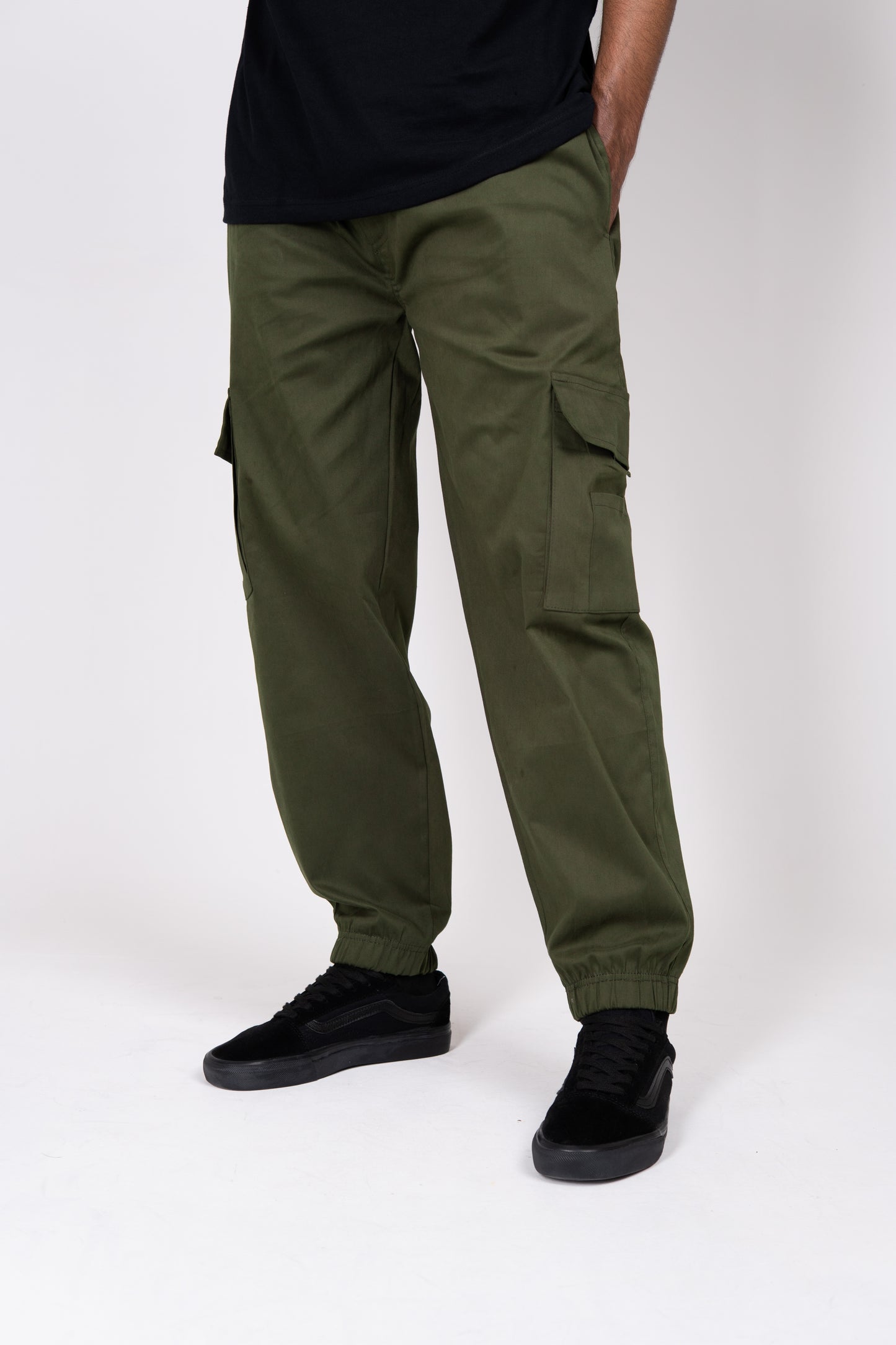 Olive 8 Pocket Cargo