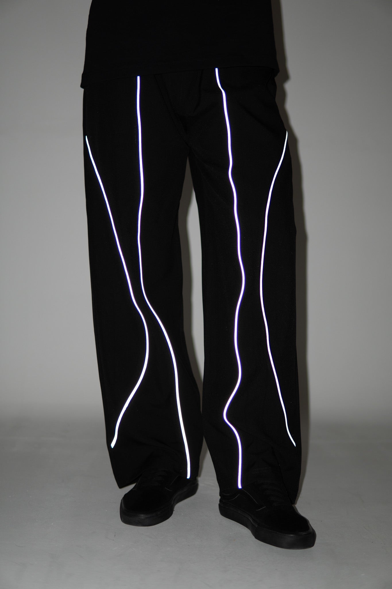 Reflective Track Pant - Black