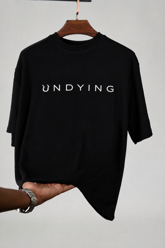 Dual Script Oversized T-shirt