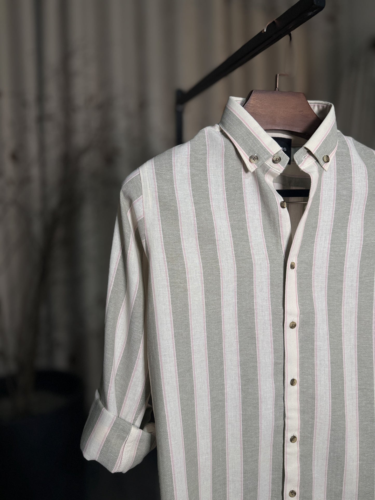 Sage Drift Full Sleeve Shirt
