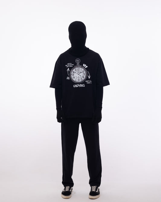 Oversized Tee - Clock